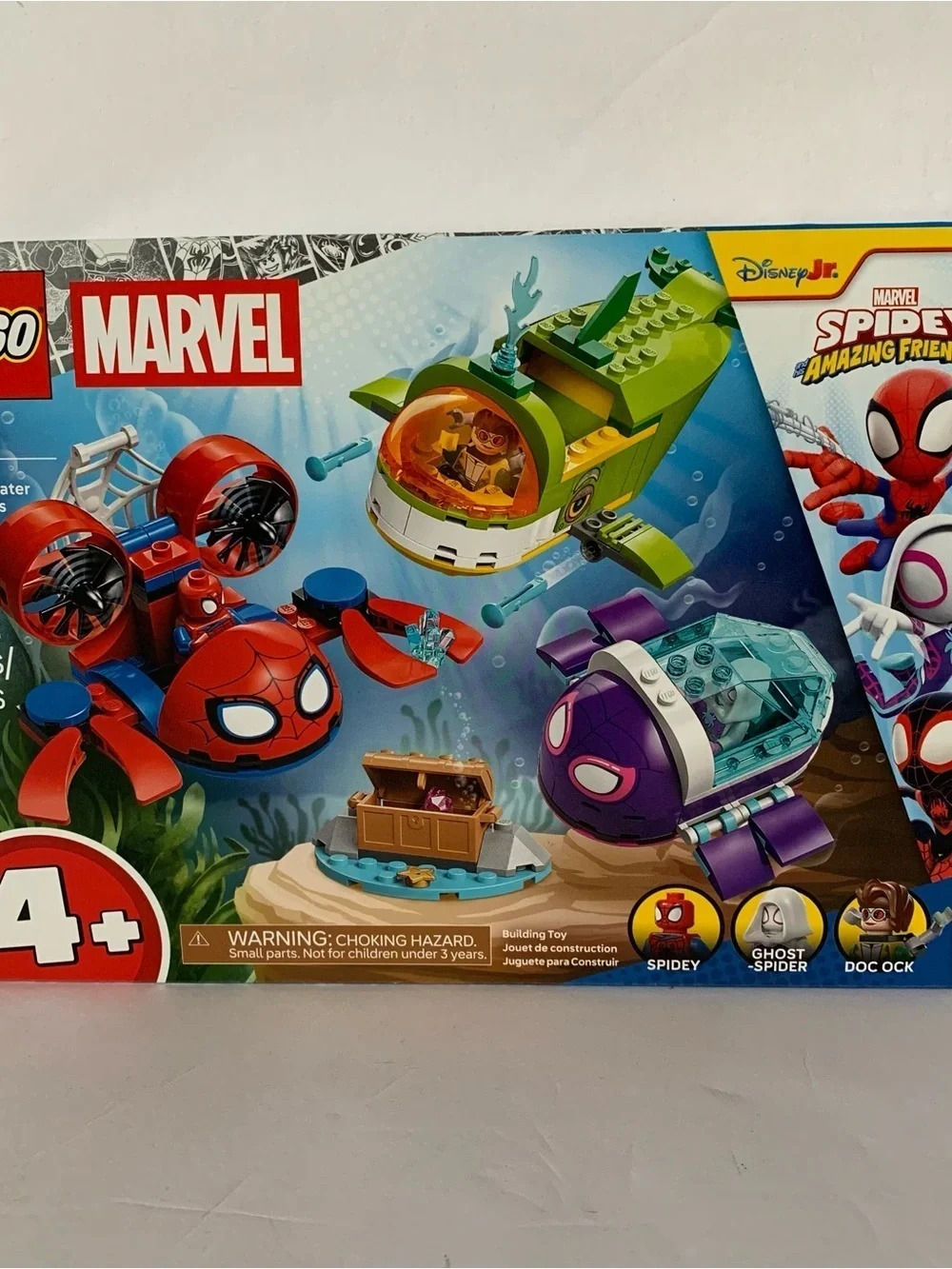 NIB. LEGO Marvel Spidey: Underwater Vehicles